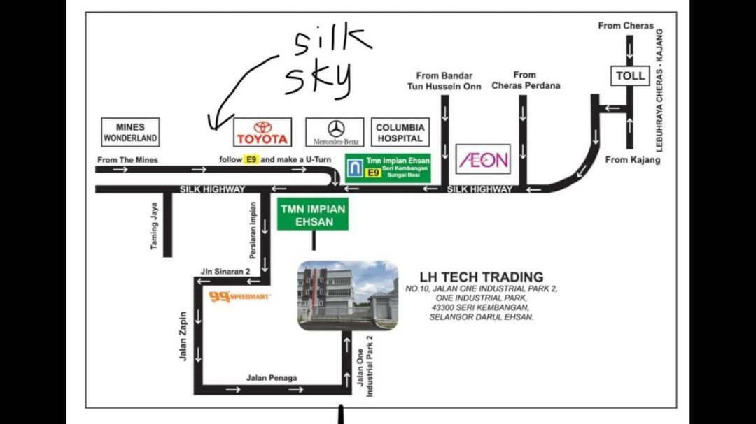 Silk Sky Residence Seri Kembangan Bagian luar foto